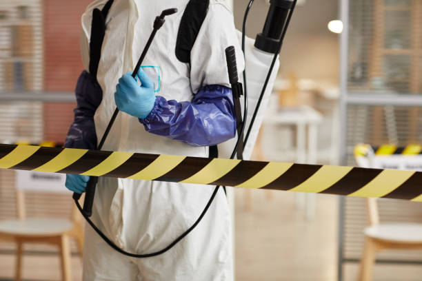 Professional Biohazard Cleanup technician working in Taylor, MI